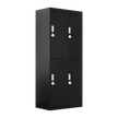 Four-Door Office Gym Shed Storage Locker