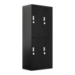 Four-Door Office Gym Shed Storage Locker