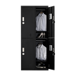 Four-Door Office Gym Shed Storage Locker