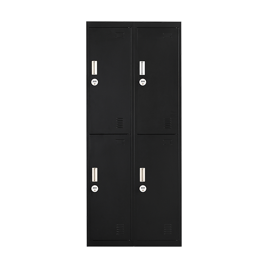 Four-Door Office Gym Shed Storage Locker