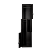 Black Two-Door L-shaped Office Gym Shed Storage Lockers