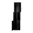 Black Two-Door L-shaped Office Gym Shed Storage Lockers