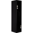 Black Two-Door L-shaped Office Gym Shed Storage Lockers