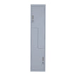 Grey Two-Door L-shaped Office Gym Shed Storage Lockers