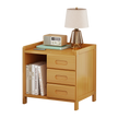 Bamboo Bedside Table Nightstand Storage Bedroom Sofa Side Stand