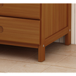 Bamboo Bedside Table Nightstand Storage Bedroom Sofa Side Stand