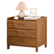 Bamboo Bedside Table Nightstand Storage Bedroom Sofa Side Stand