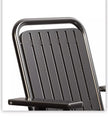Coffee Portable Folding Chair - Outdoor Beach and Camping Recliner