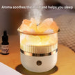 Crystal Humidifier with LED Light - Aromatherapy Diffuser for Home Relaxation(white)