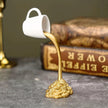 2 Pcs Glod Cup With Golden Spill