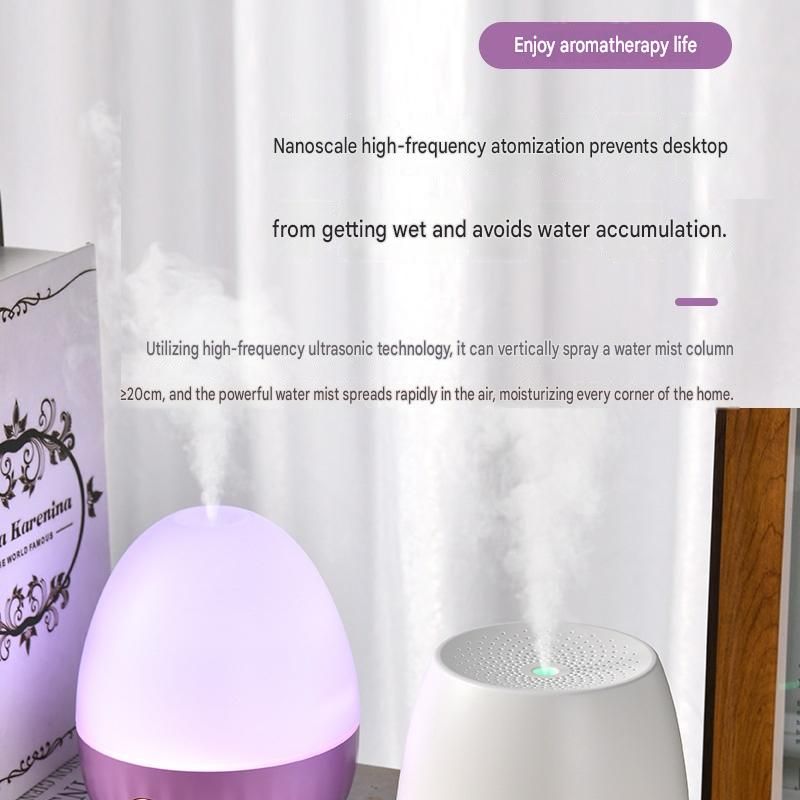 White Bud-shaped aroma diffuser 150ml Ultrasonic Aroma Diffuser Humidifier with Night Light – Essential Oil Fragrance Diffuser for Bedroom, Living Room, Office & Bathroom