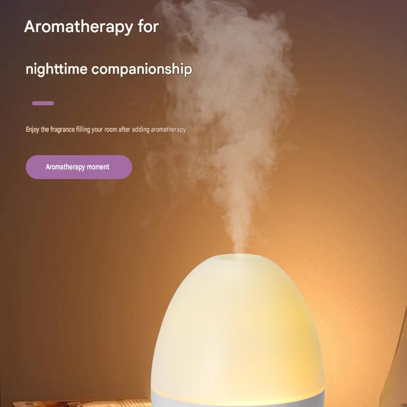 White Floral Shadow Aroma Diffuser 150ml Ultrasonic Aroma Diffuser Humidifier with Night Light – Essential Oil Fragrance Diffuser for Bedroom, Living Room, Office & Bathroom