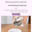 White Floral Shadow Aroma Diffuser 150ml Ultrasonic Aroma Diffuser Humidifier with Night Light – Essential Oil Fragrance Diffuser for Bedroom, Living Room, Office & Bathroom