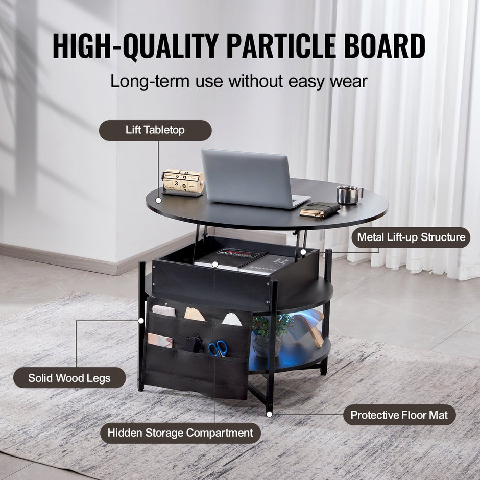 VEVOR Lift Top Coffee Table 35.3