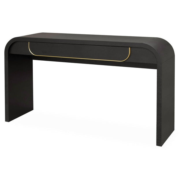 CDT6318-VA 1.4m Console Table - Textured Espresso Black