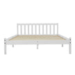 Artiss Bed Frame Queen Size Wooden White SOFIE