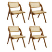 Levede 4X Foldable Rattan Dining Chairs-2006732726866153472