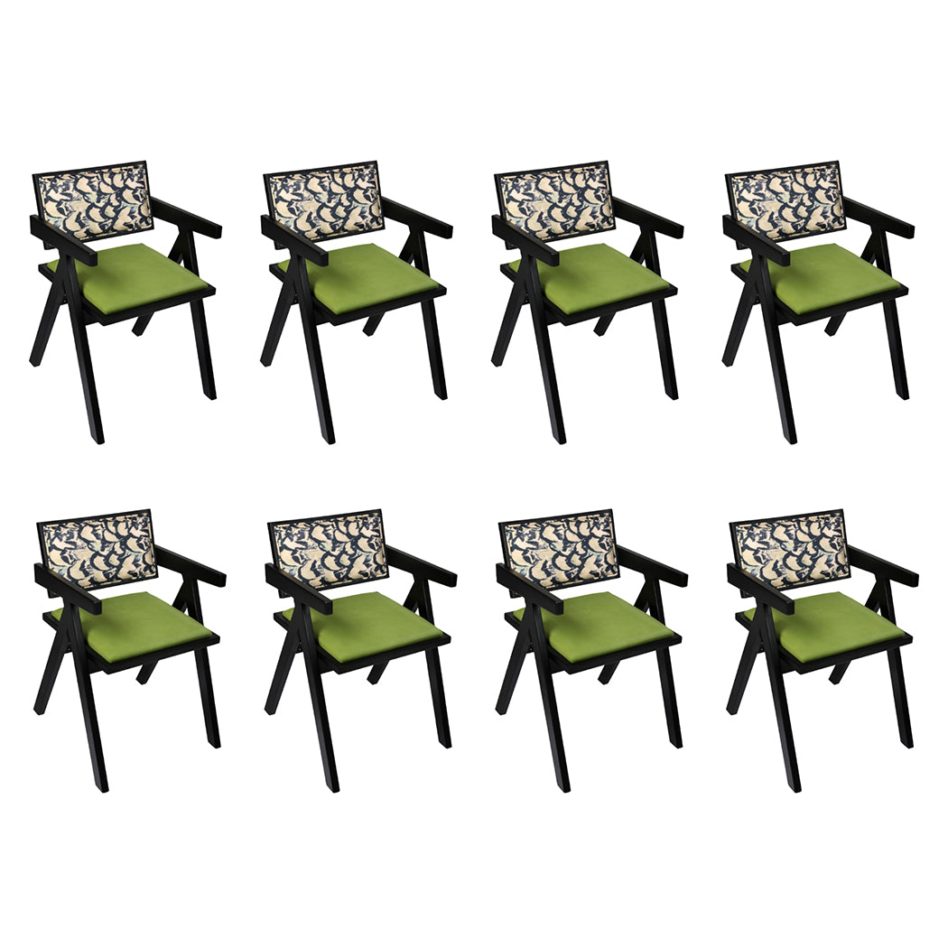 Levede Dining Chair Retro Backrest Chair x8-2006732735456088064