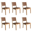 Levede Dining Chairs Accent Chair Lounge x6-2018816921427906560