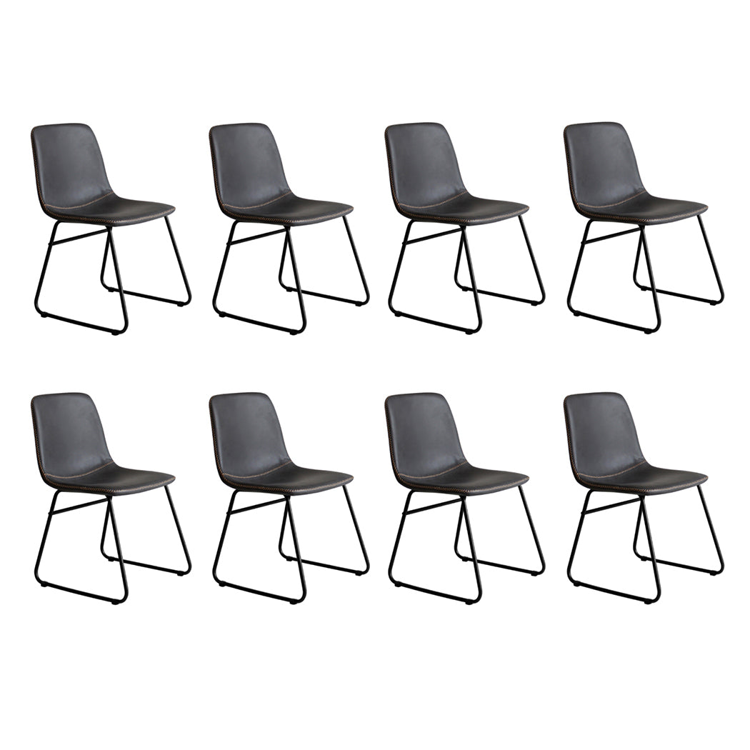 Levede 8x Dining Chairs Kitchen Table-2006732732784316416