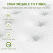 BedStory 34cm King Latex Hybrid Mattress Medium Firm - 5 Zone Pocket Spring Bed for Pressure Relief Motion Isolation