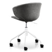 COC6194-LF Office Chair - Charcoal with White Base