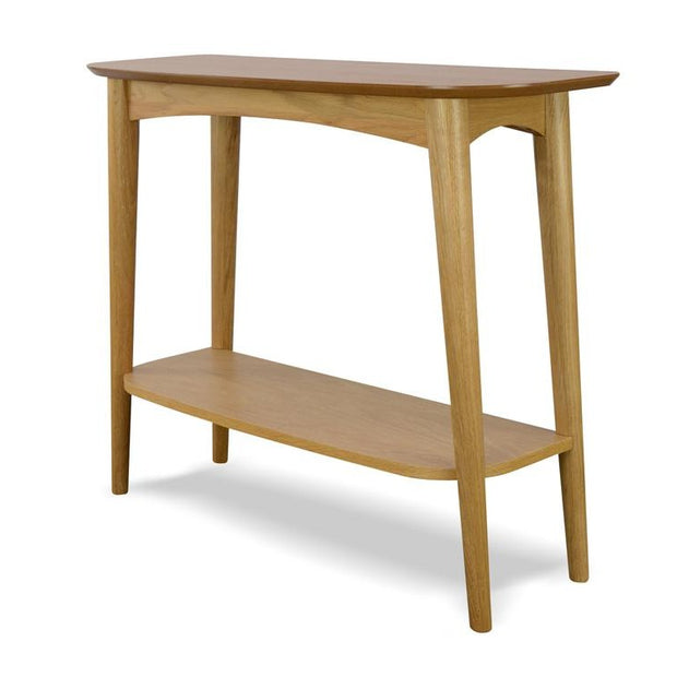 CDT777-VN Narrow Wood Console Table with Shelf