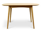 CDT782-VN 1.3m Fixed Dining Table - Natural