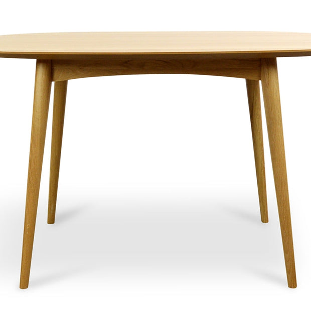 CDT782-VN 1.3m Fixed Dining Table - Natural