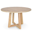 CDT588-SD 1.2m Round Dining Table - Natural