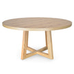 CDT585 1.5m Round Dining Table - Natural