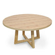 CDT585 1.5m Round Dining Table - Natural