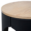 CST2225-SD Side Table - Natural - Black