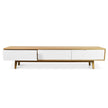 CTV861-DW 2.1m TV Entertainment Unit - Lowline - Natural