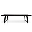 CDT2746 3m Reclaimed Dining Table - Full Black