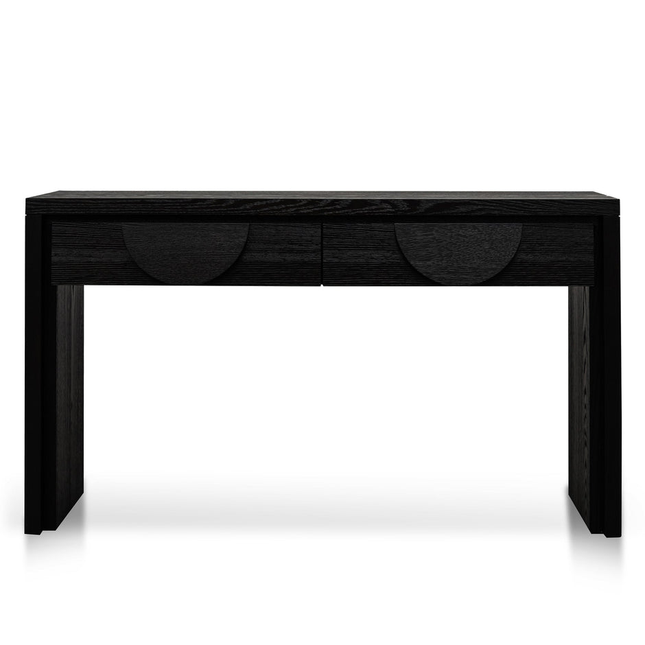 CDT2902-VA 1.4m Console Table - Textured Espresso Black