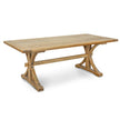 CDT520 Reclaimed Elm Wood Dining Table 2m - Natural