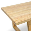 CDT576 Reclaimed 2.4m Dining Table - Natural