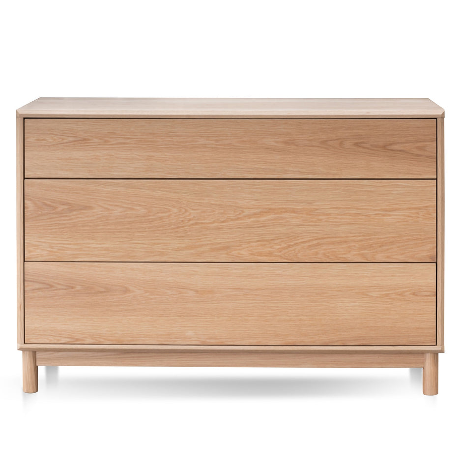 CDT6088-CN 3 Drawers Dresser Unit - Natural Oak