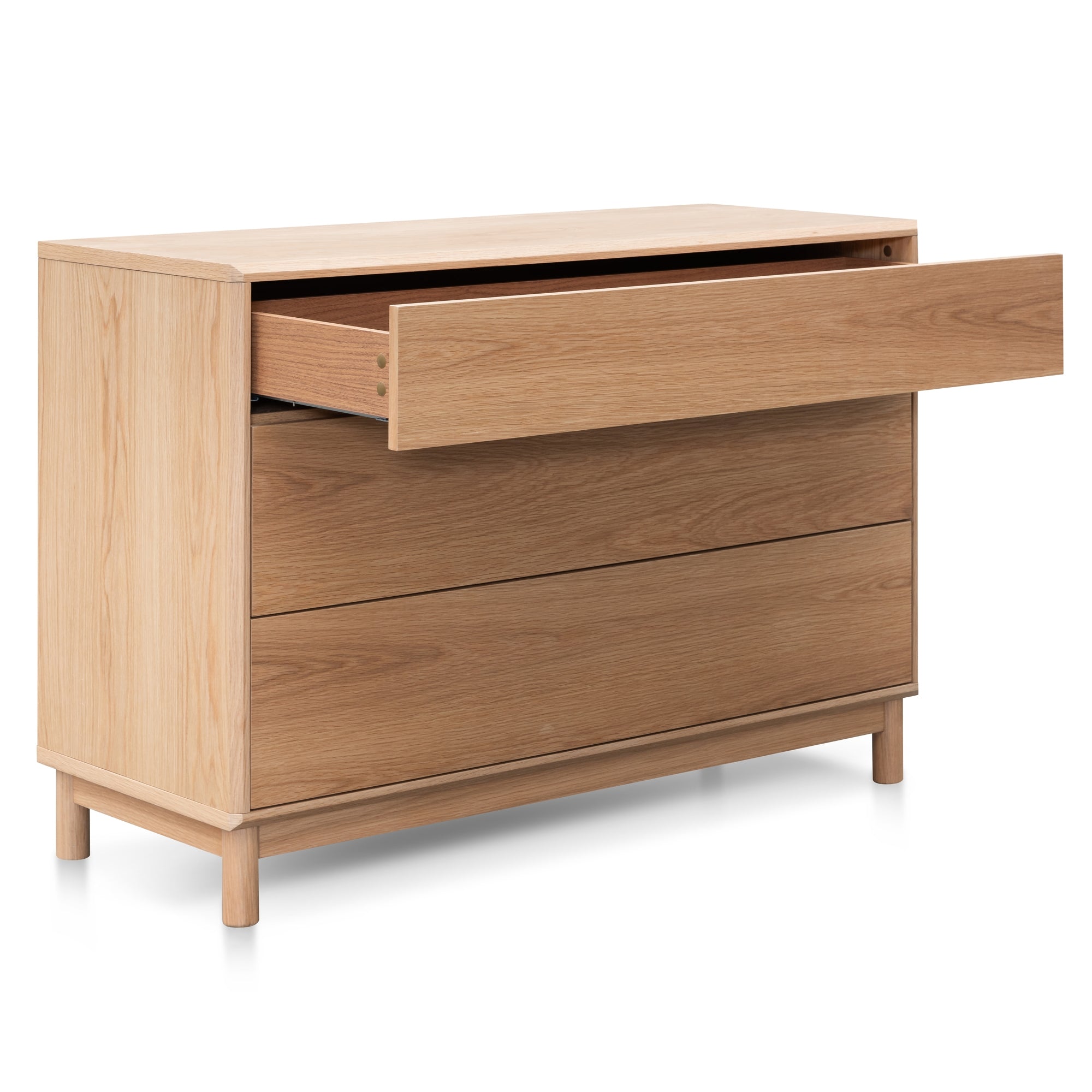 CDT6088-CN 3 Drawers Dresser Unit - Natural Oak