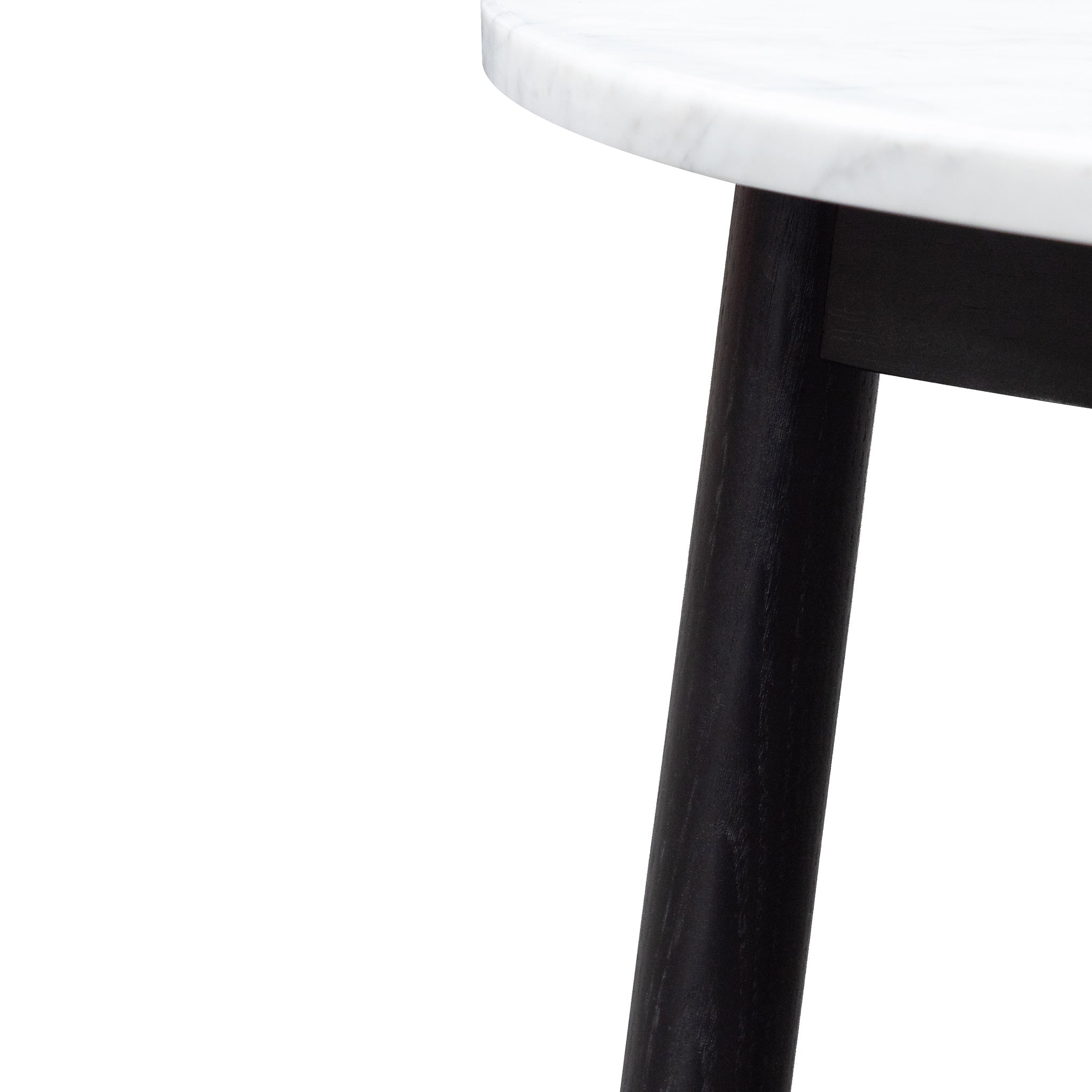 CCF6160-SD 110cm Marble Coffee Table - Black Base