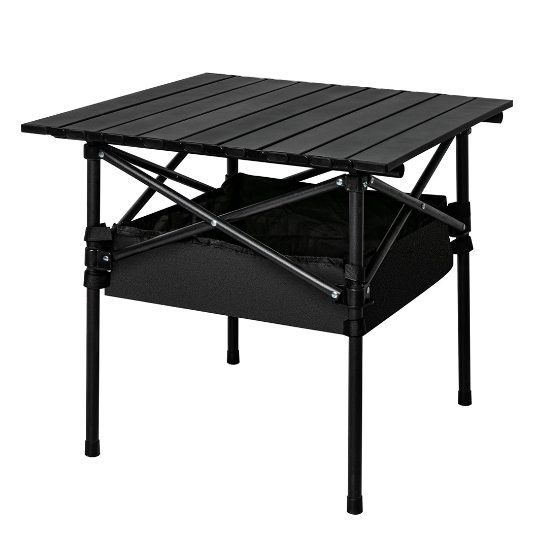 Levede Folding Camping Table Portable Black-2018816691739430912