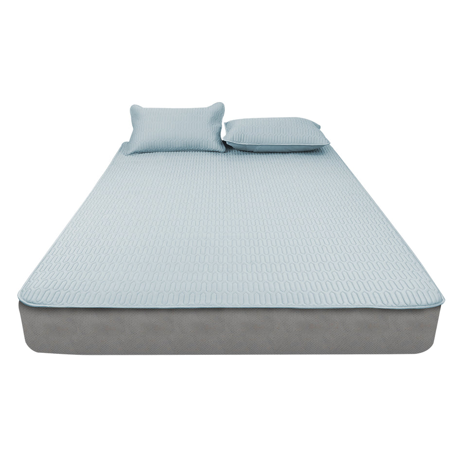 DreamZ Latex Cooling Bed Sheet Set Fitted 3PCS King-2006733219352940544