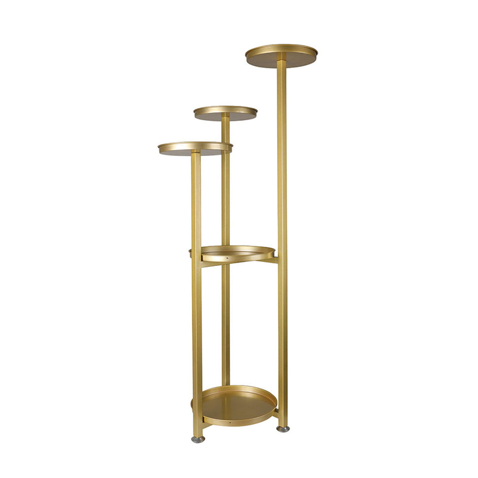 Levede Plant Stand Outdoor Indoor Flower Gold Medium-2018816737776111616