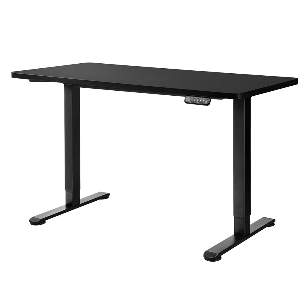Levede Motorised Standing Desk Adjustable 140cm Black 1000x 1MM-2006733292379967488