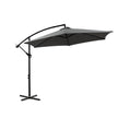 Mountview 3M Outdoor Umbrella Cantilever Grey Without Base-2018816876225892352