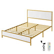 Levede Metal Bed Frame Under Bed Storage Double Beige-2006732901978345472