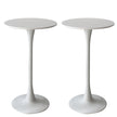 Levede 2x Round Bar Table Pub Tables White-2006733275493699584