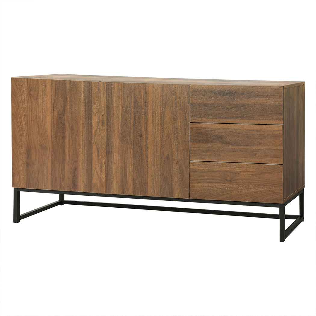 Levede Buffet Sideboard Storage Cabinet Walnut-2006733268245942272