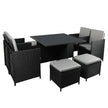 Levede 9PCS Outdoor Table Chair Set-2006733112737927168